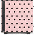 Pink and Black Polka Dots NZXT H510 Compact ATX Mid-Tower Case Skin