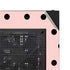Pink and Black Polka Dots NZXT H510 Compact ATX Mid-Tower Case Skin