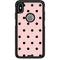 Pink and Black Polka Dots Otterbox Commuter iPhone Skin