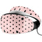 Pink and Black Polka Dots PlayStation VR2 Skin