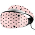 Pink and Black Polka Dots PlayStation VR2 Skin