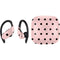 Pink and Black Polka Dots PowerBeats Pro Skin