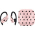 Pink and Black Polka Dots PowerBeats Pro Skin