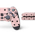 Pink and Black Polka Dots PS4 Console and Controller Bundle Skin