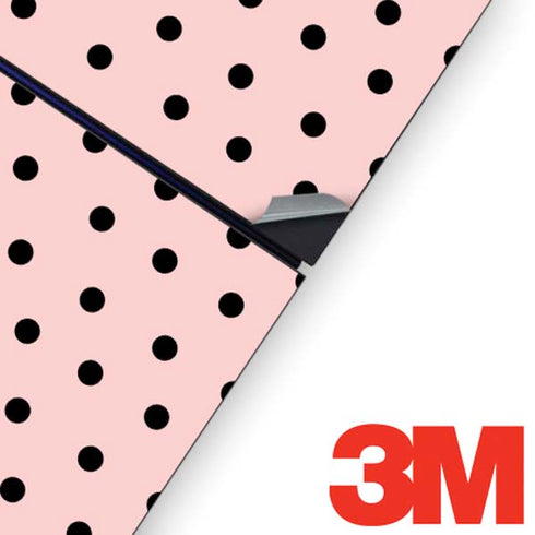 Pink and Black Polka Dots PS4 Console and Controller Bundle Skin