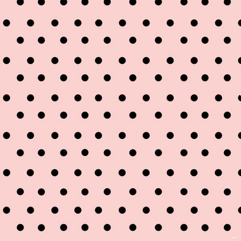 Pink and Black Polka Dots PS4 Slim Skin