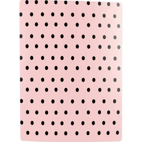 Pink and Black Polka Dots PS5 Digital Edition Bundle Skin