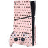Pink and Black Polka Dots PS5 Slim Disk Bundle Skin