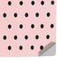 Pink and Black Polka Dots PS5 Slim Disk Console Skin