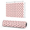 Pink and Black Polka Dots Gaming Mouse Pad