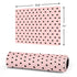 Pink and Black Polka Dots Gaming Mouse Pad