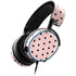 Pink and Black Polka Dots SteelSeries Arctis 3 Skin