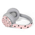 Pink and Black Polka Dots Surface Headphones Skin