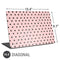 Pink and Black Polka Dots Universal Laptop 16.6in (13.4 x 9.7in) Skin