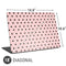 Pink and Black Polka Dots Universal Laptop 18in (14.6 x 10.6in) Skin