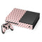 Pink and Black Polka Dots Xbox One Console and Controller Bundle Skin