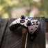Pink and Black Polka Dots Xbox One Controller Skin