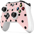 Pink and Black Polka Dots Xbox One S Controller Skin