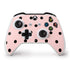 Pink and Black Polka Dots Xbox One S Controller Skin