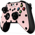 Pink and Black Polka Dots Xbox One X Controller Skin