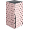 Pink and Black Polka Dots Xbox Series X Console Skin