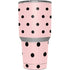 Pink and Black Polka Dots Yeti 30oz Rambler Tumbler Skin