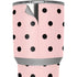 Pink and Black Polka Dots Yeti 30oz Rambler Tumbler Skin