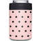 Pink and Black Polka Dots Yeti Colster Can Insulator Skin