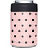 Pink and Black Polka Dots Yeti Colster Can Insulator Skin