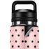 Pink and Black Polka Dots YETI Rambler 26oz Bottle Skin
