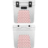 Pink and Black Polka Dots YETI Roadie 24 Hard Cooler Skin