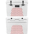 Pink and Black Polka Dots YETI Tundra 35 Hard Cooler Skin