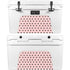Pink and Black Polka Dots YETI Tundra 45 Hard Cooler Skin