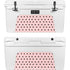 Pink and Black Polka Dots YETI Tundra 65 Hard Cooler Skin