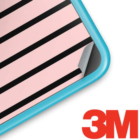 Pink and Black Stripes Nintendo 2DS XL (2017) Skin