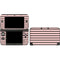 Pink and Black Stripes 3DS XL 2015 Skin