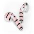 Pink and Black Stripes Apple AirPods 2 Skin