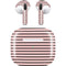 Pink and Black Stripes Apple AirPods (3rd Gen 2021) Skin