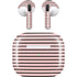 Pink and Black Stripes Apple AirPods (3rd Gen 2021) Skin