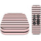 Pink and Black Stripes Apple TV Skin