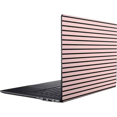 Pink and Black Stripes Ativ Book 9 (15.6in 2014) Skin