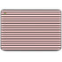 Pink and Black Stripes HP Chromebook Skin