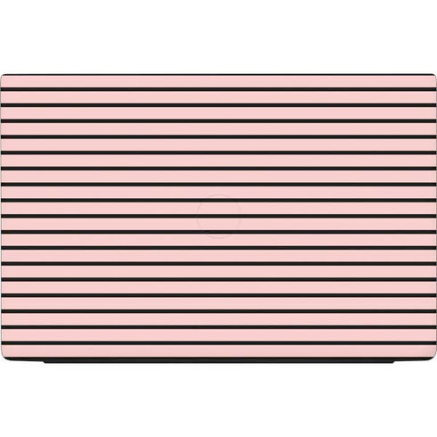 Pink and Black Stripes Dell Vostro Skin