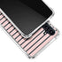 Pink and Black Stripes Galaxy A54 5G Clear Case