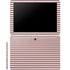Pink and Black Stripes Galaxy Book 12in Skin