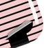 Pink and Black Stripes Galaxy Buds Live Skin