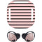 Pink and Black Stripes Galaxy Buds Pro Skin