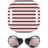 Pink and Black Stripes Galaxy Buds Pro Skin