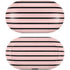Pink and Black Stripes Galaxy Buds Skin