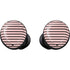 Pink and Black Stripes Galaxy Buds Skin